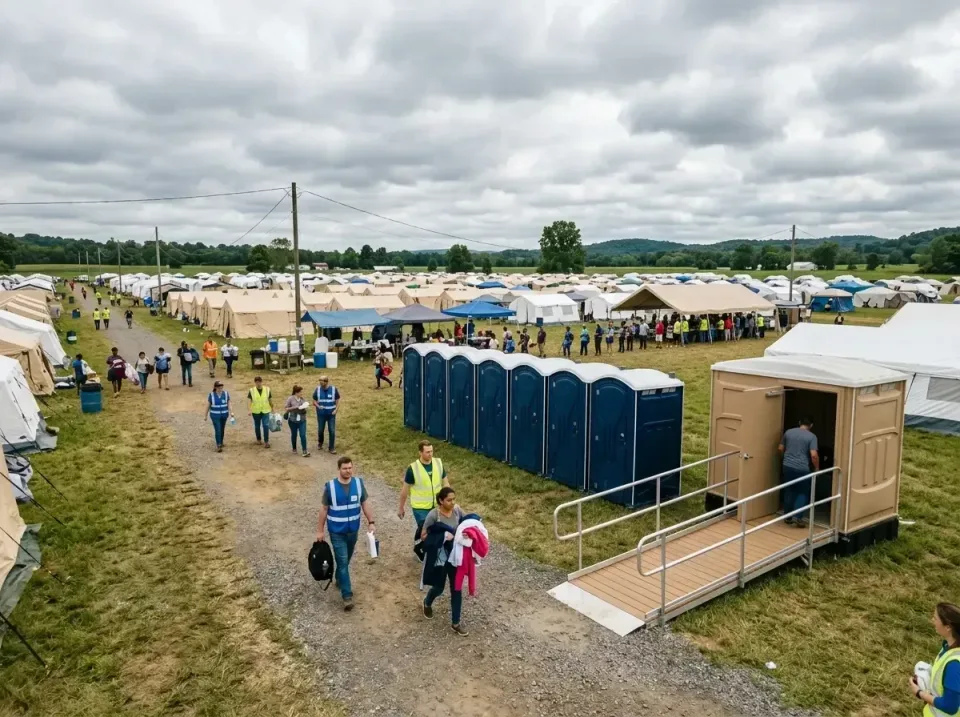 disaster-relief-camp-restrooms-010 — frequently asked questions, Dumpster & Portable Bathrooms Rental in Tellico Village, TN